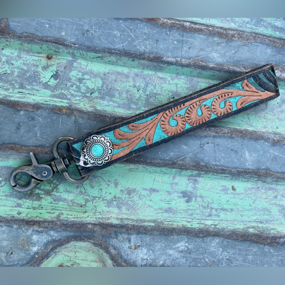 Leather Wristlet